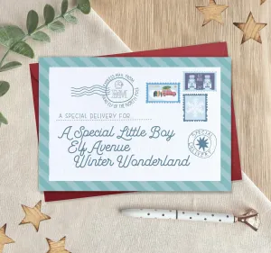 A Special Little Boy Christmas Card