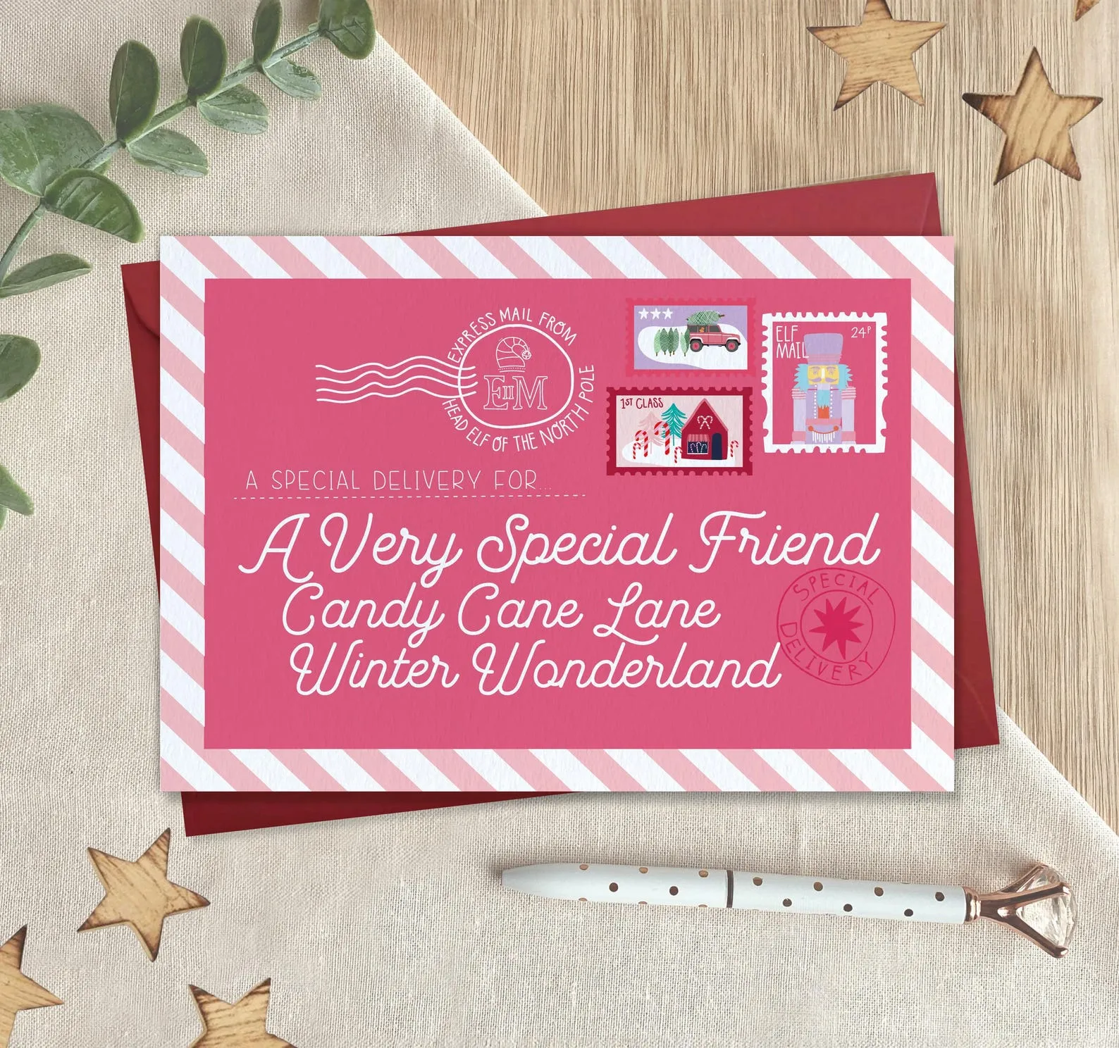 A Very Special Friend Christmas Card