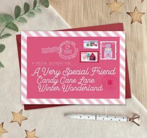 A Very Special Friend Christmas Card
