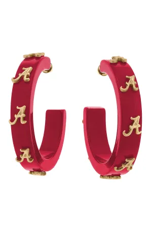 Alabama Crimson Tide Resin Hoop