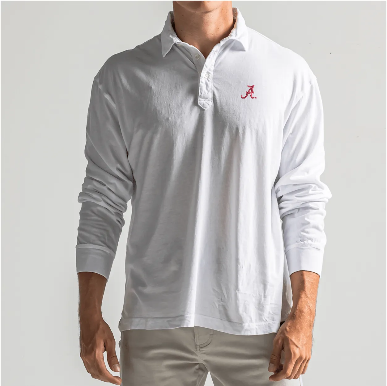 Alabama Perry Long Sleeve Polo