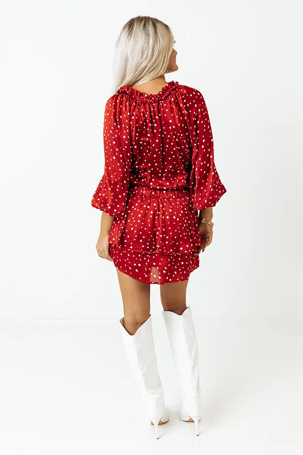 Always Grateful Polka Dot Dress
