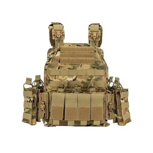 Ballistic Vest and Plate Carrier with Mag Pouches