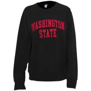 Black Washington State Crewneck