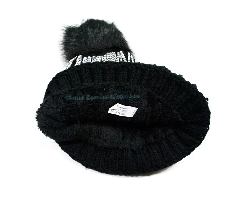 Bling Bling Fashion Thermal Beanie Hats Wholesale