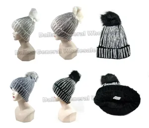 Bling Bling Fashion Thermal Beanie Hats Wholesale
