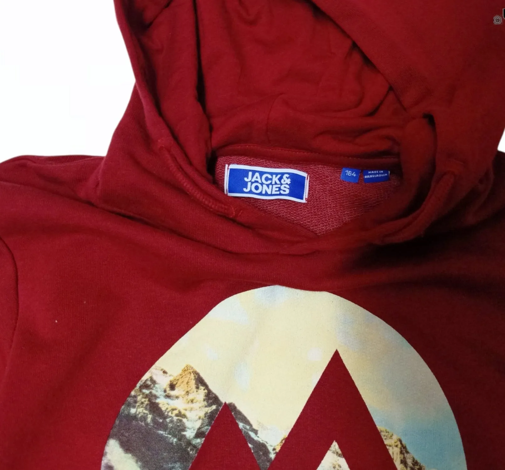 Boy J&J Sweatshirt  - Crimson
