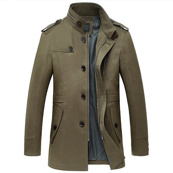 Business Casual Trench Coat