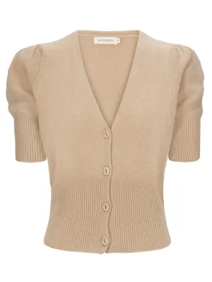Cashmere Cardigan "Grace" - Sand