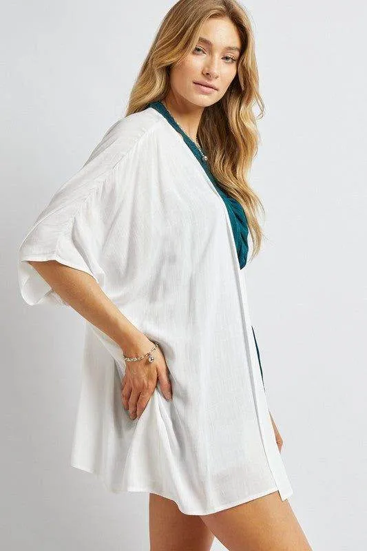 Davi & Dani | Favorite Solid Kimono Cardigan