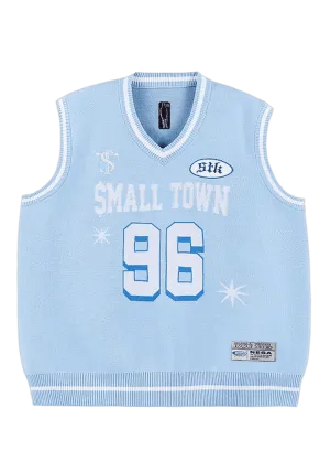 Digital Embroidered Knitted Vest