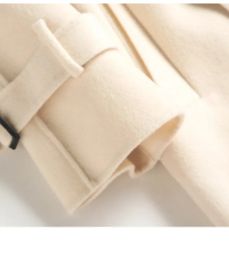 Double-sided Long High-end European Cashmere Coat
