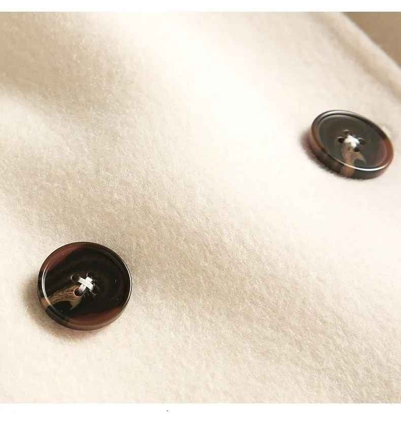 Double-sided Long High-end European Cashmere Coat