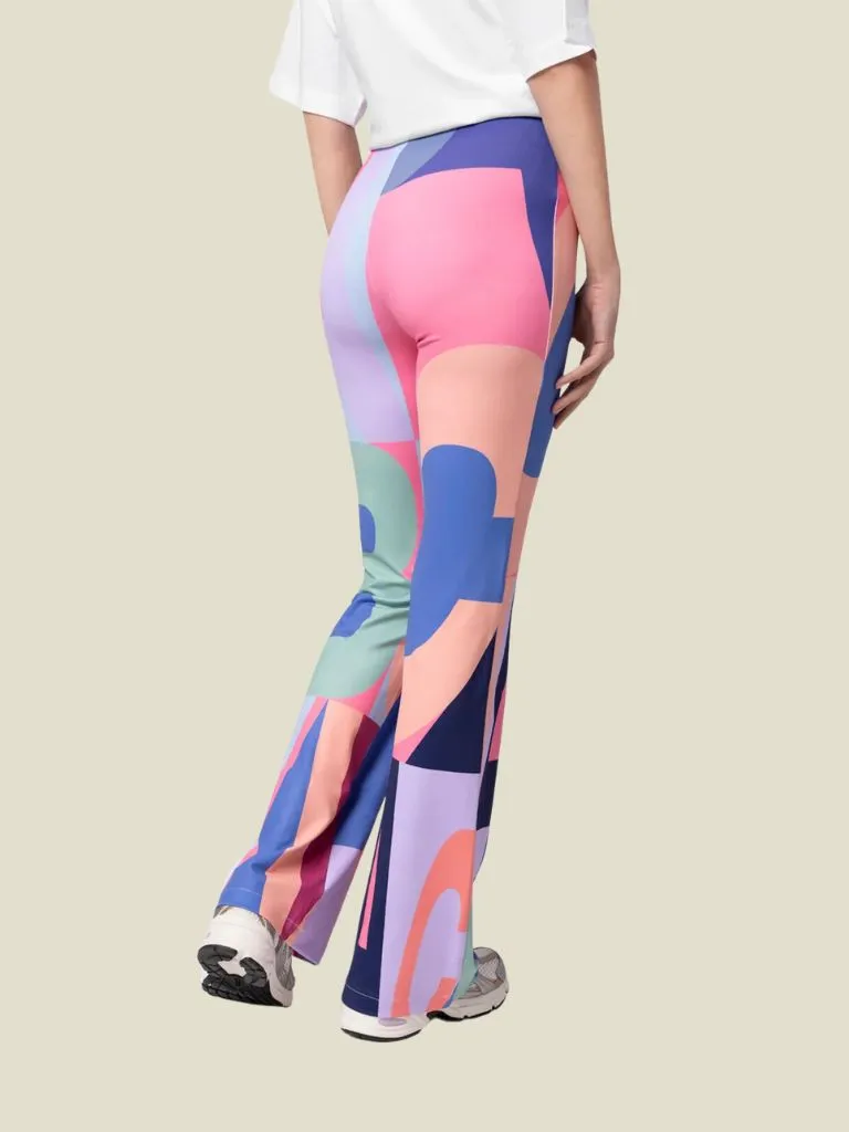 Flare Pants Wild Letters