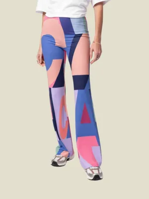 Flare Pants Wild Letters