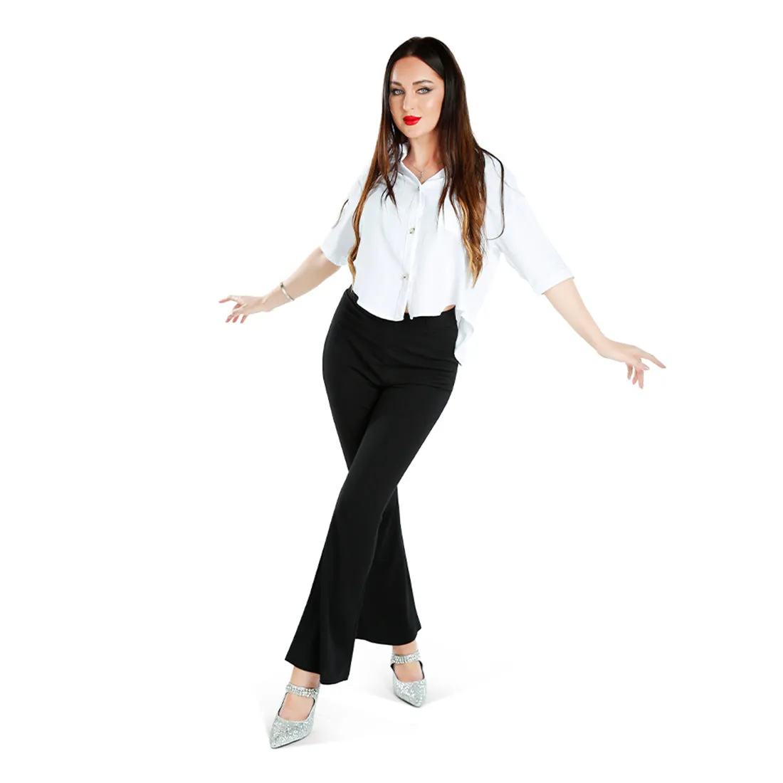 Flared Cut Trousers