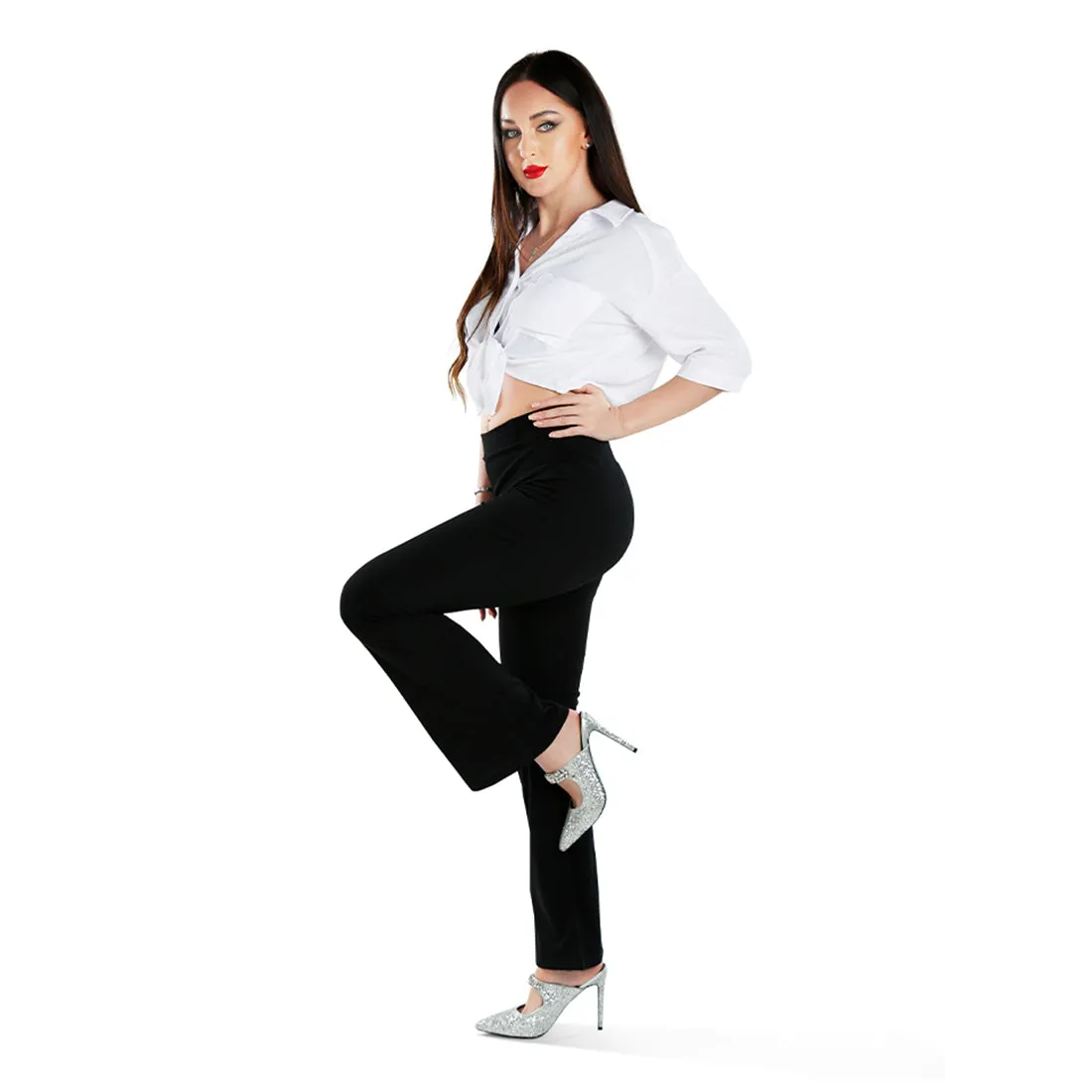 Flared Cut Trousers