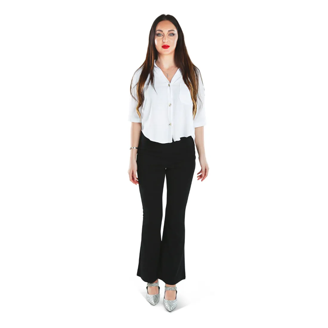Flared Cut Trousers