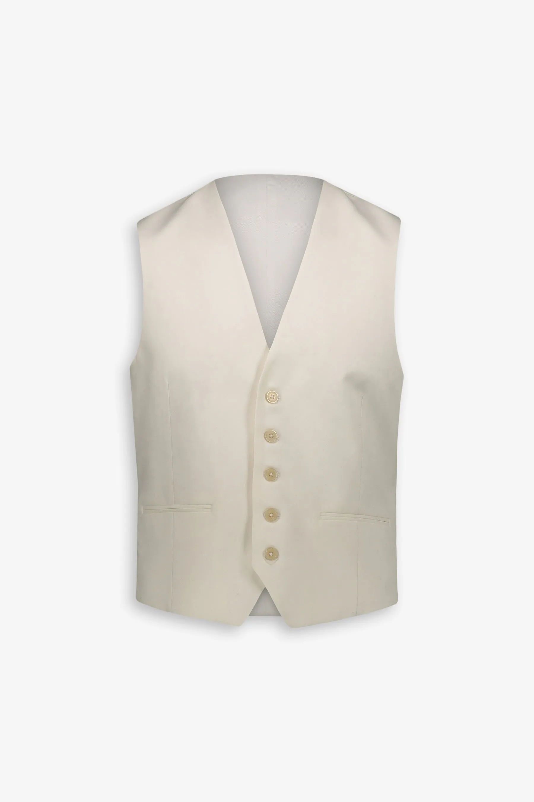 Gilet cerimonia panna