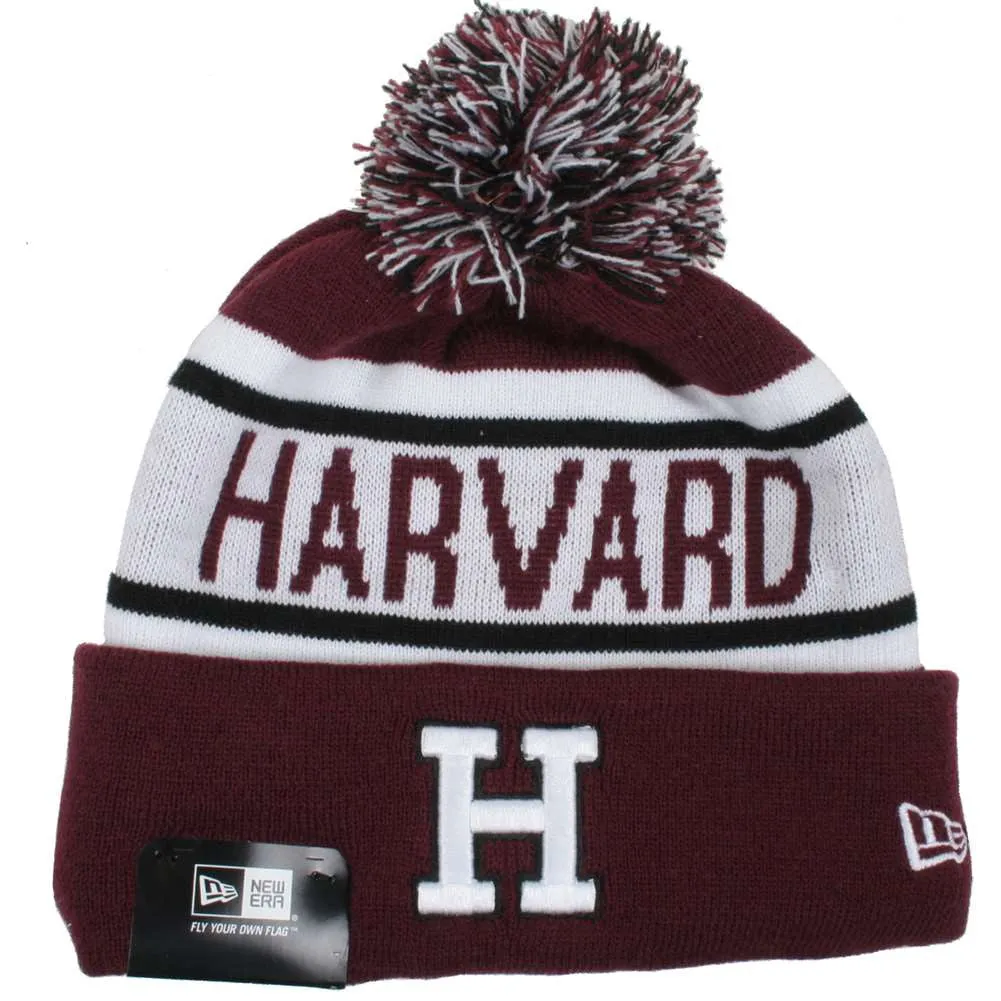 Harvard Crimson Biggest Fan Adult Redux Knit Hat