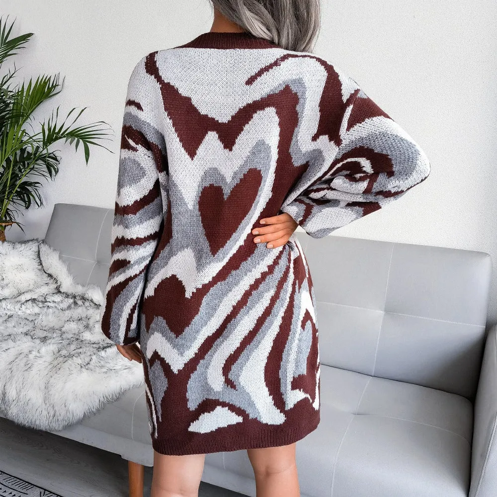 Heart For You Sweater Dress