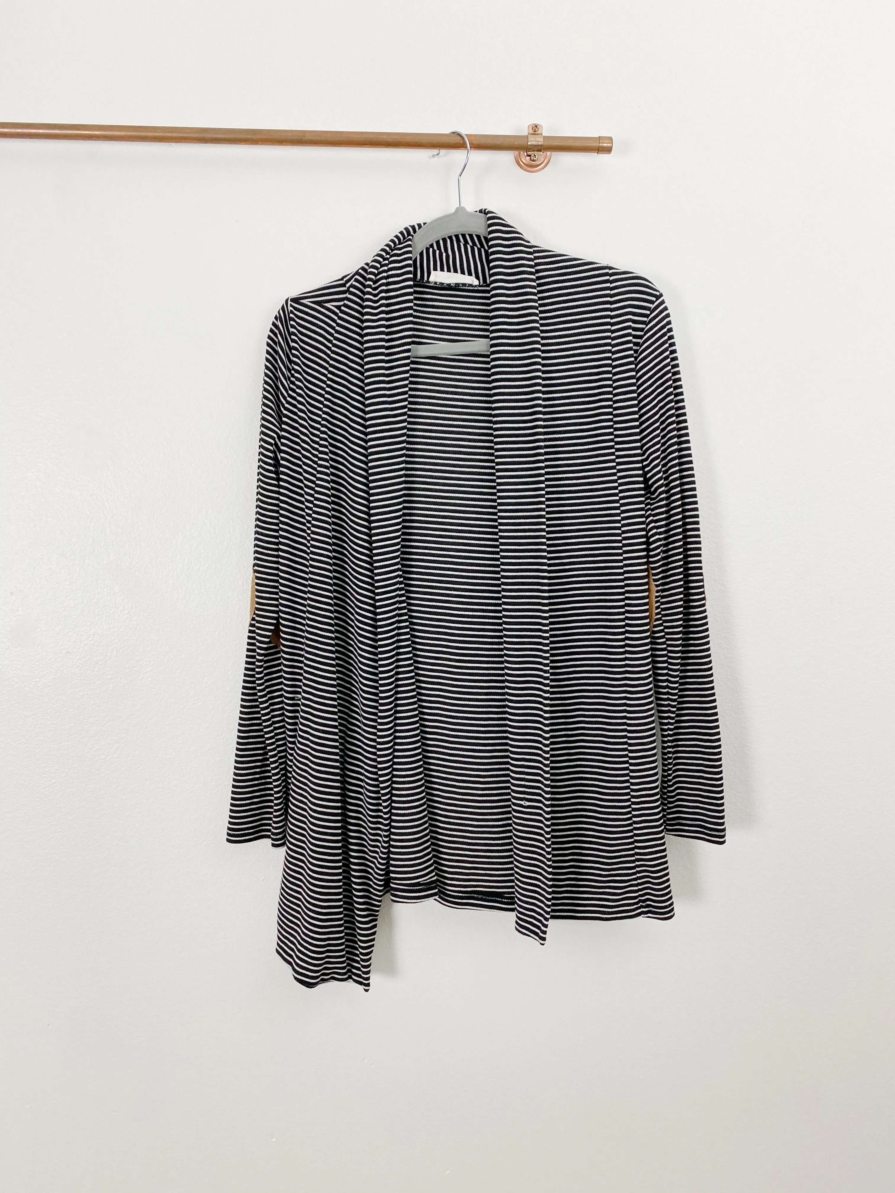 Honey Punch elbow patch Cardigan Small