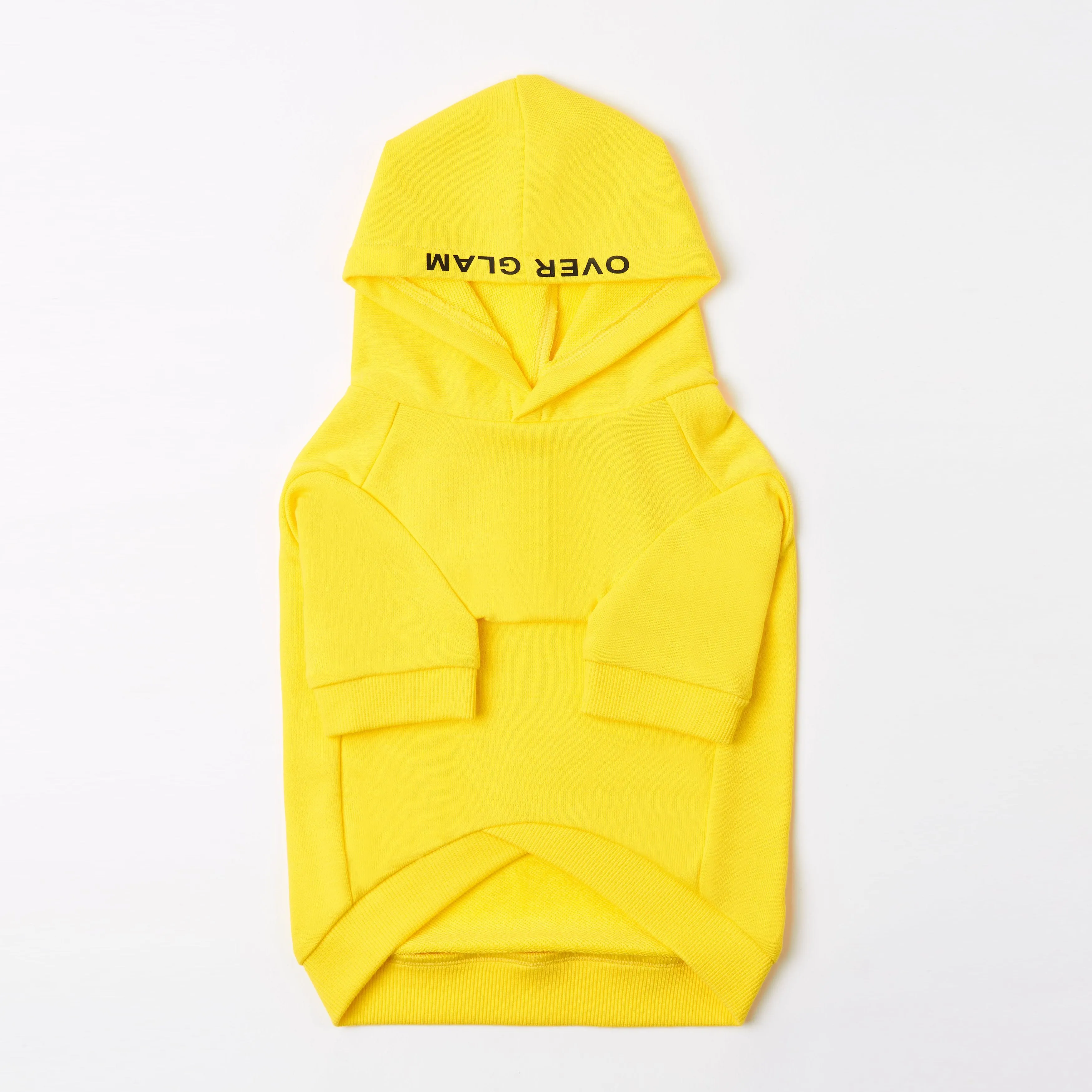 Hoodie with Overglam Print on Hood