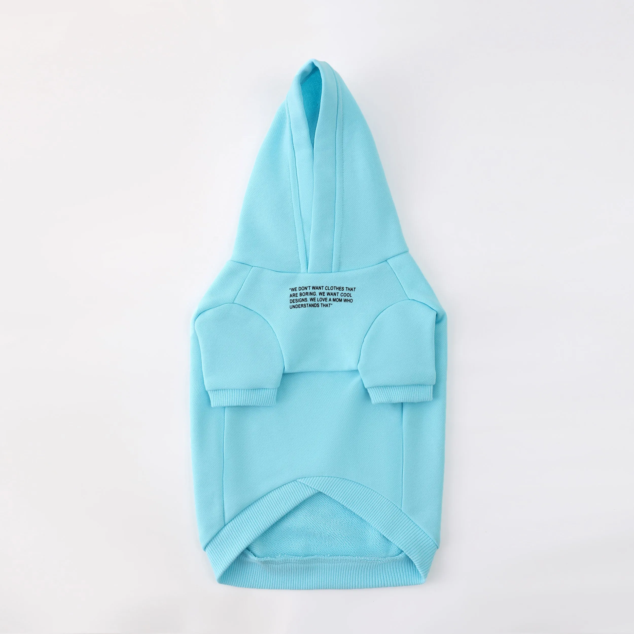 Hoodie with Slogan
