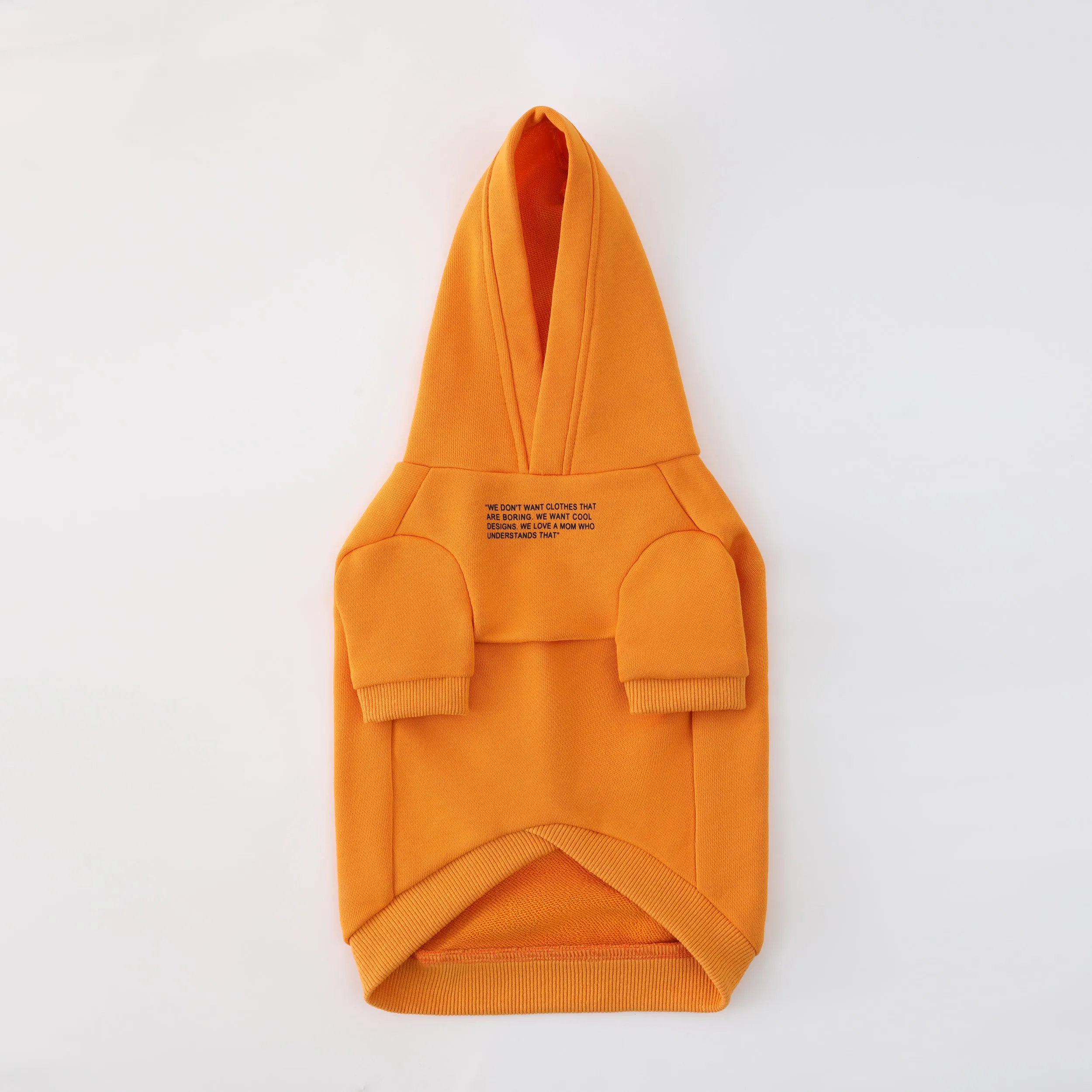 Hoodie with Slogan