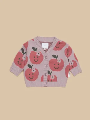 HUXBABY APPLE BOXY CARDI