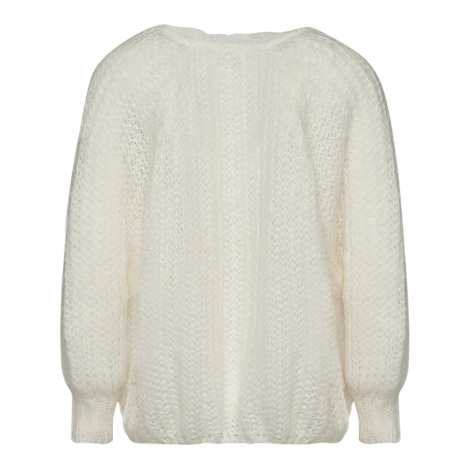 Joseph Cardigan Solid - White