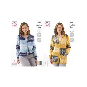 King Cole Ladies DK Knitting Pattern 6089