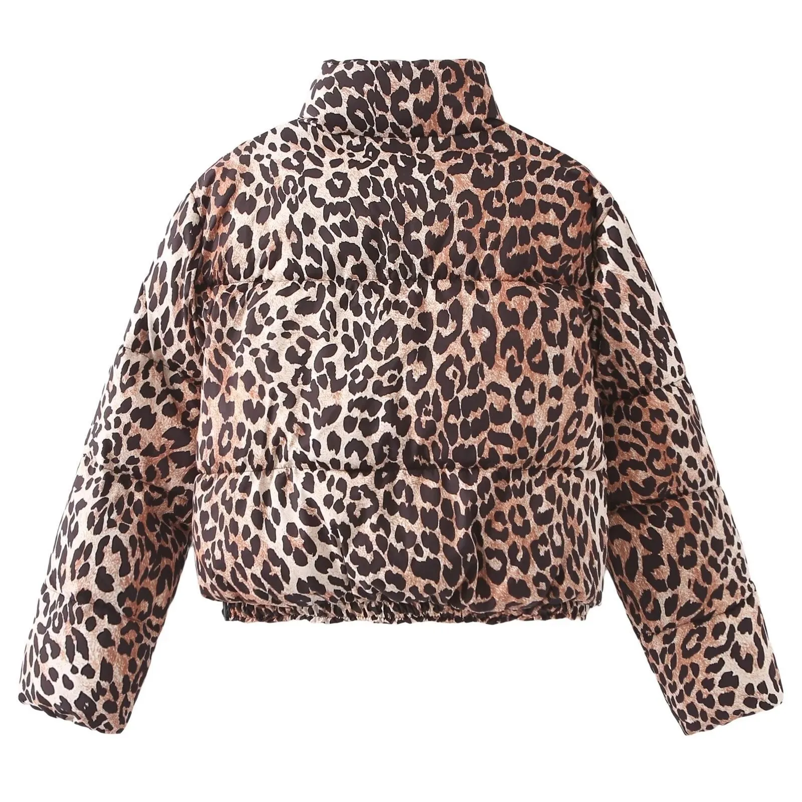 Leopard-print Cotton Jacket