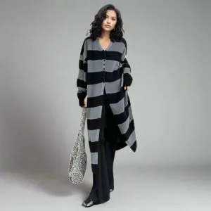 Lite Gothic Style Split Cardigan