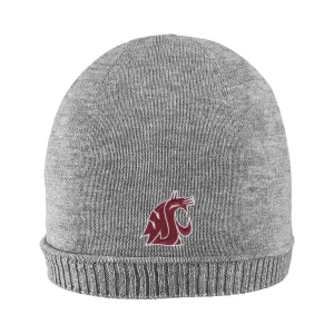 LogoFit WSU Gray Embroidered Beanie
