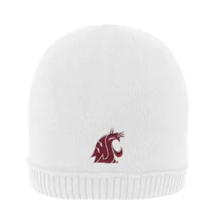 LogoFit WSU White Embroidered Beanie