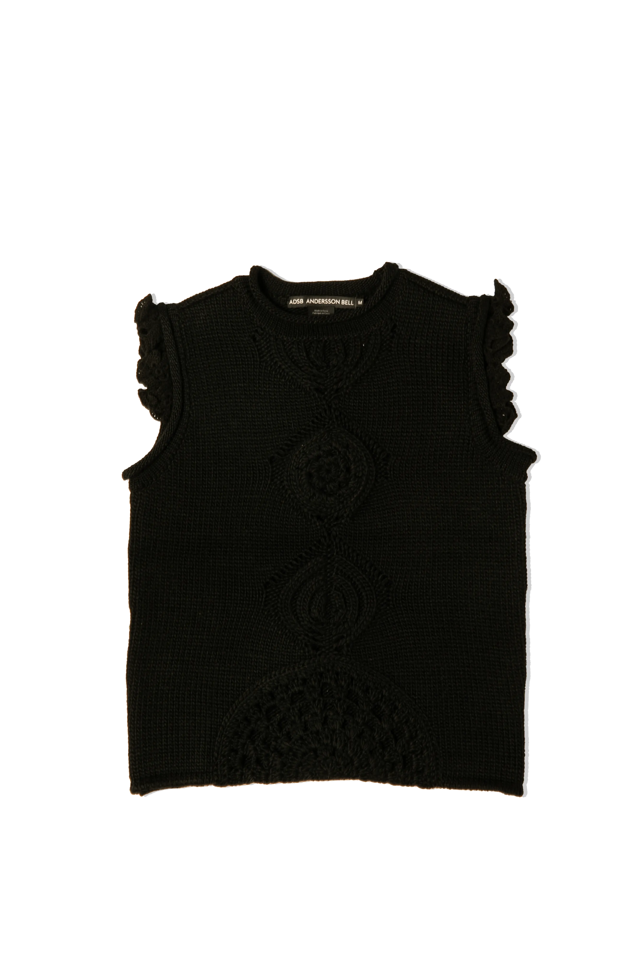 Marlen Flower Crewneck Vest