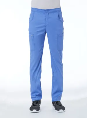 Men's Half Elastic Waistband Cargo Pant XS-3XL / Ceil Blue