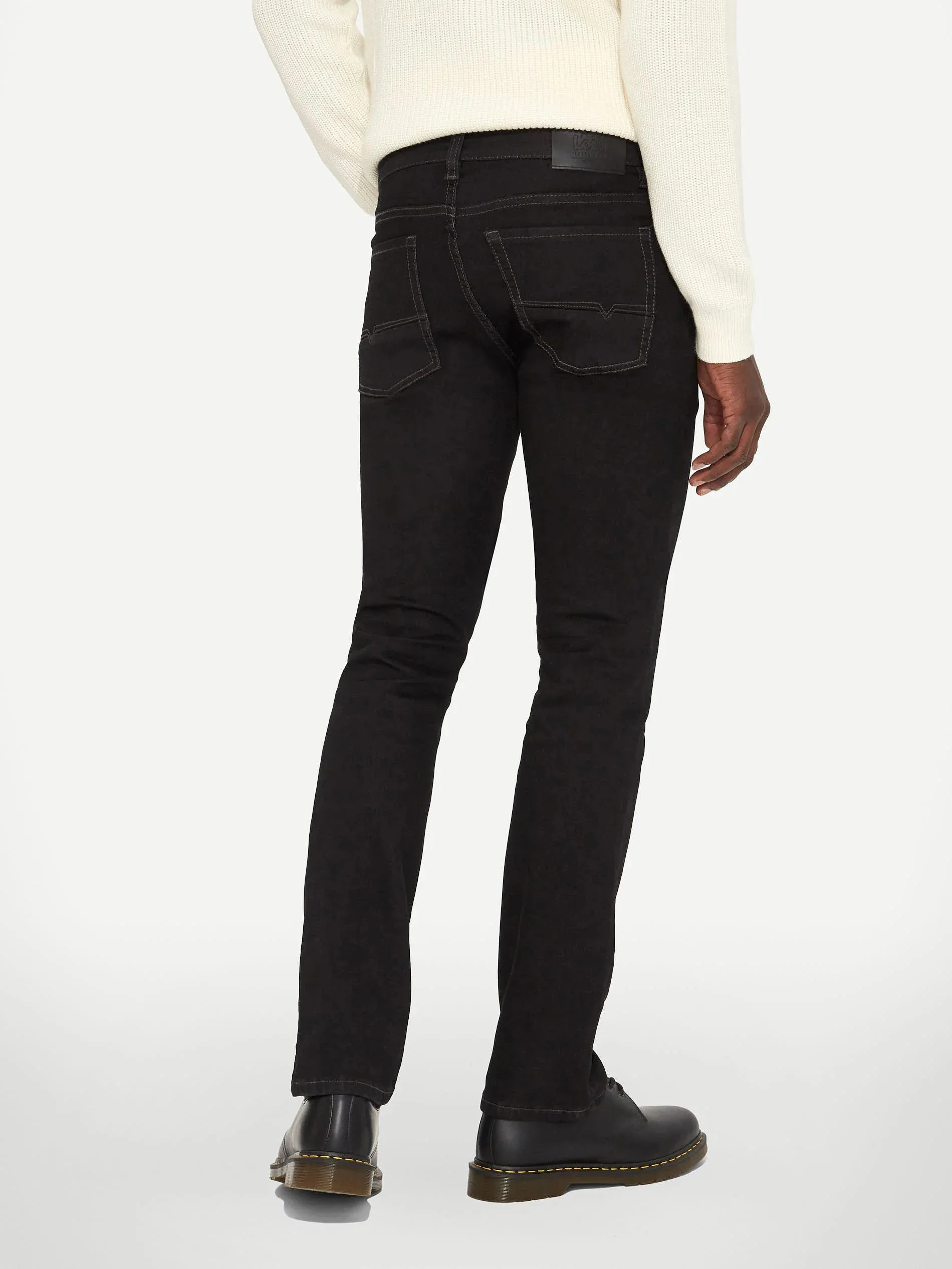 Men's Lois Brad Slim Jeans In 99 Black Color (1136604900)