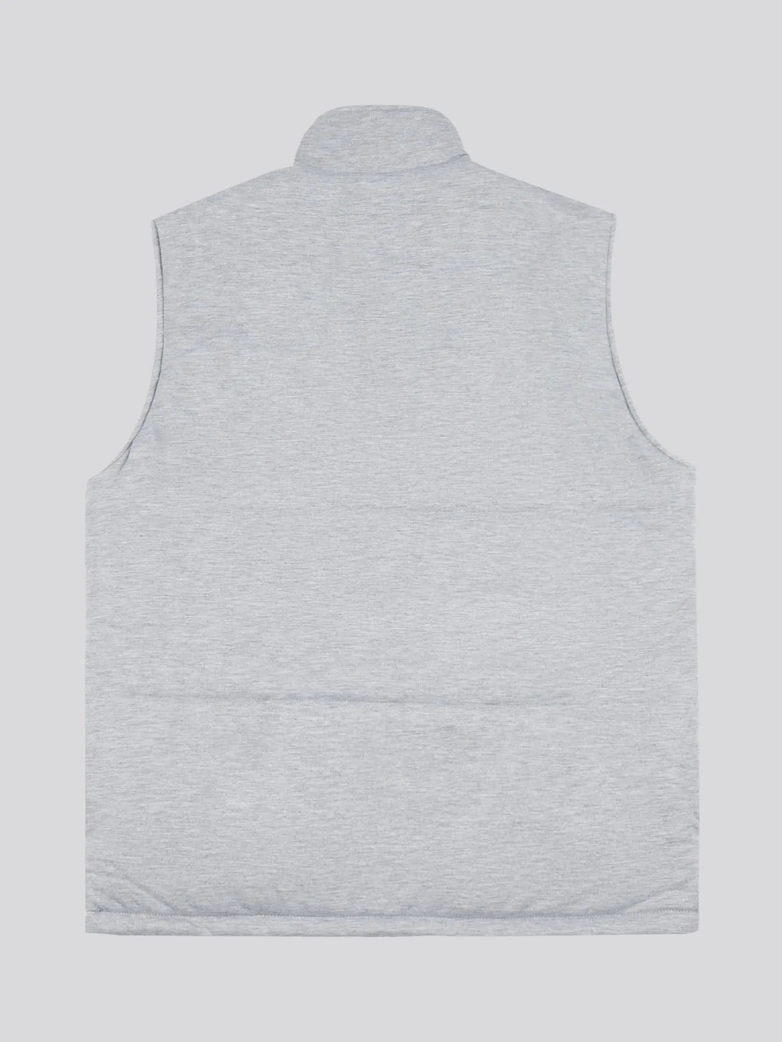 Mens Reversible Clean Front Jersey Lined Gilet in Dark Sapphire Navy / Moonlight Blue DHM