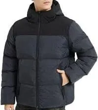 Mens Warn Puffer Jackets Zip Up Stand Collar Winter Coat Fit Casual Fashion V3201456