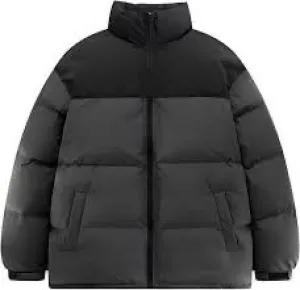 Mens Warn Puffer Jackets Zip Up Stand Collar Winter Coat Fit Casual Fashion V3201456