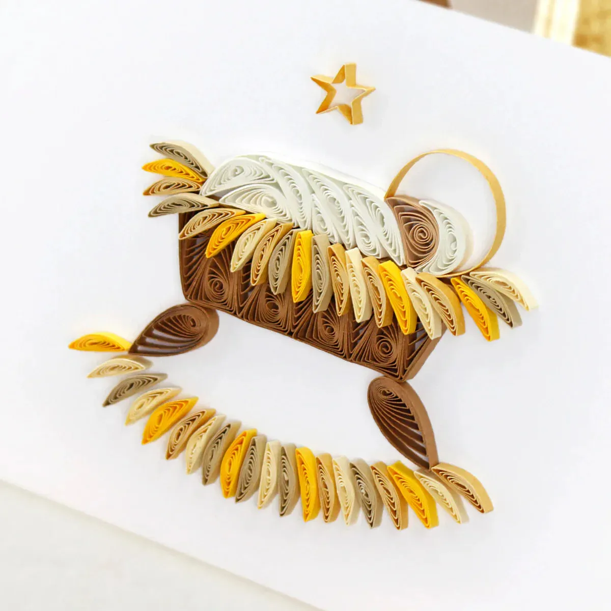 Miniature Nativity Quilling Kit