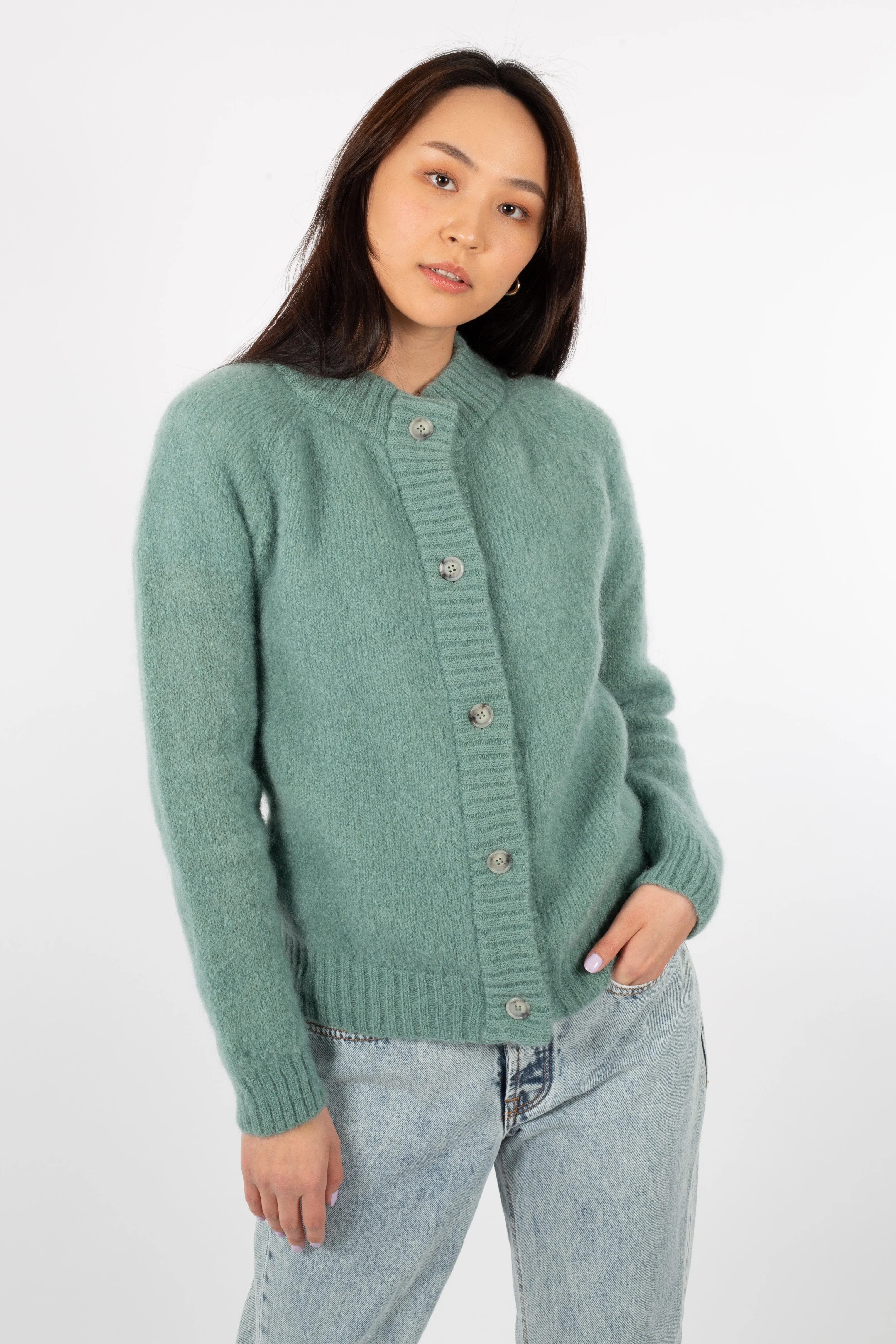 Monty Cardigan - Chinois Green