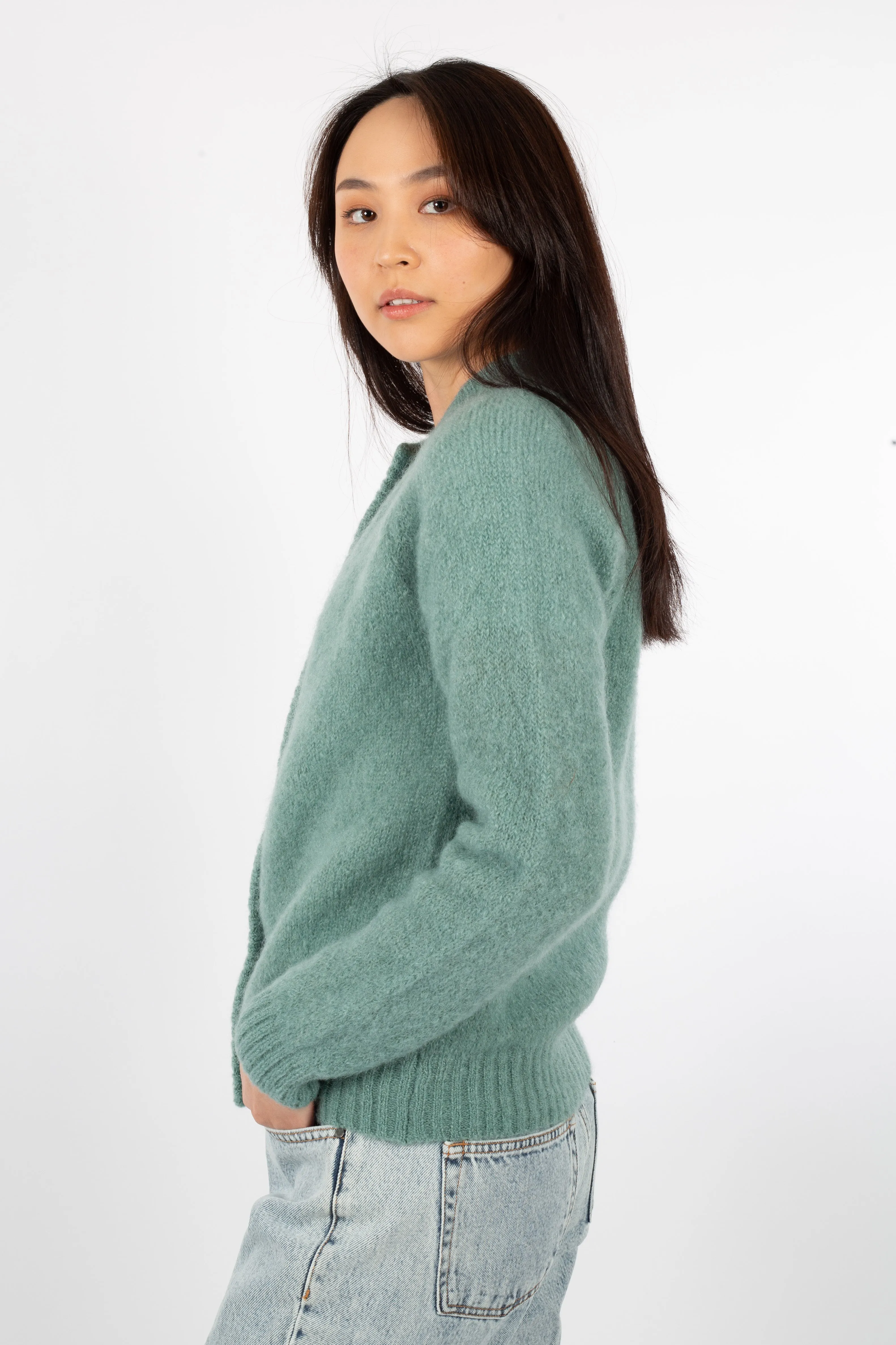Monty Cardigan - Chinois Green
