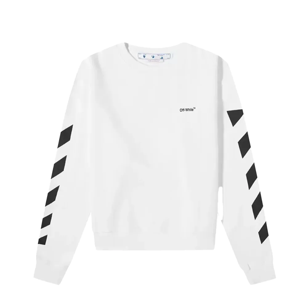 OFF-WHITE Diag Graphic Sleeve T-shirt White