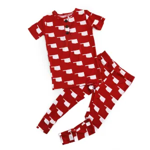 Oklahoma Crimson & White TWO PIECE