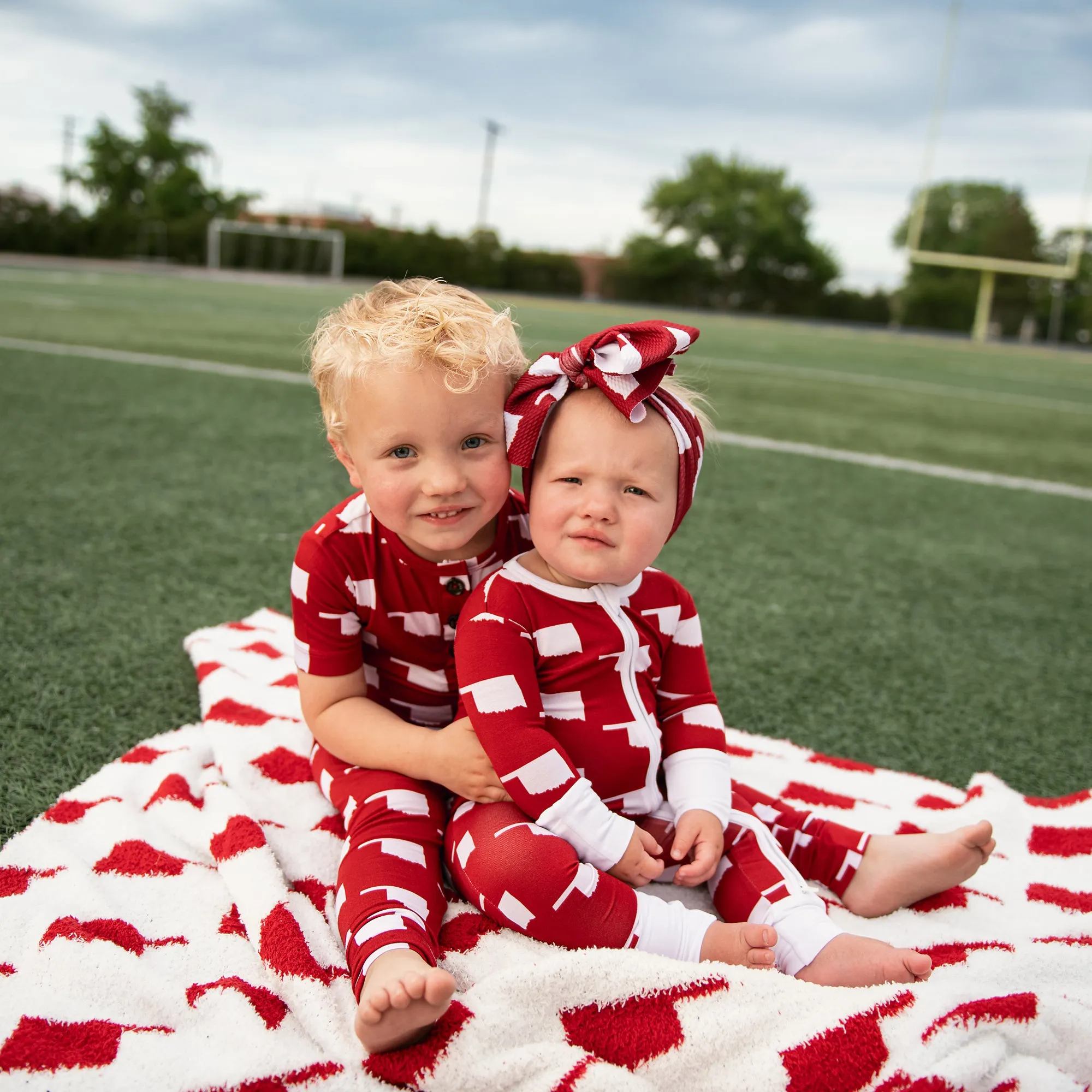 Oklahoma Crimson & White TWO PIECE
