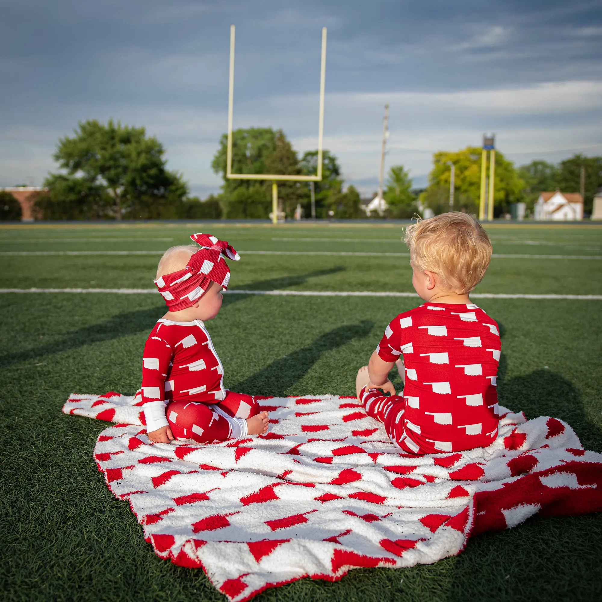 Oklahoma Crimson & White TWO PIECE