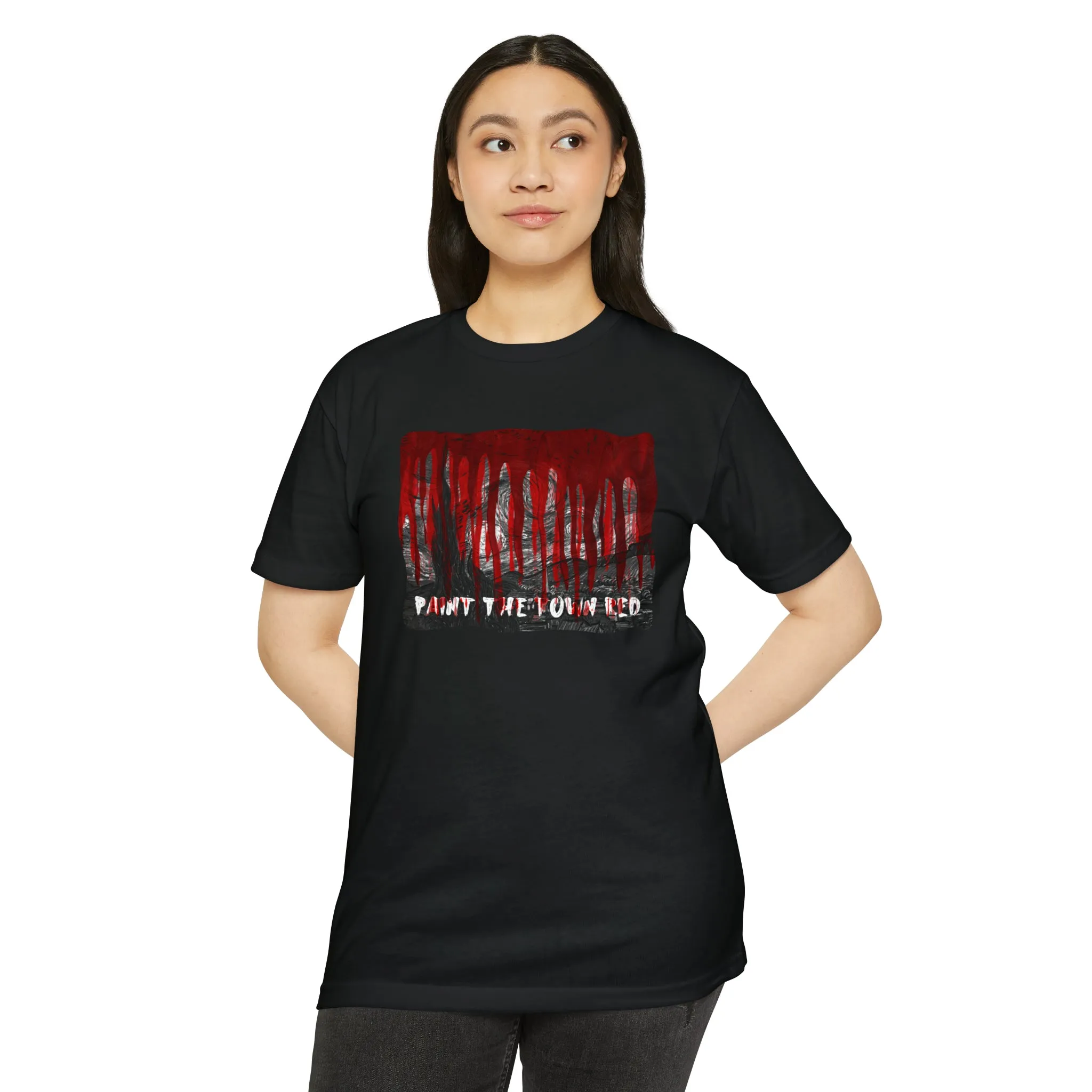 Paint the town red DOJA CAT X VanGogh unisex Jersey T-shirt